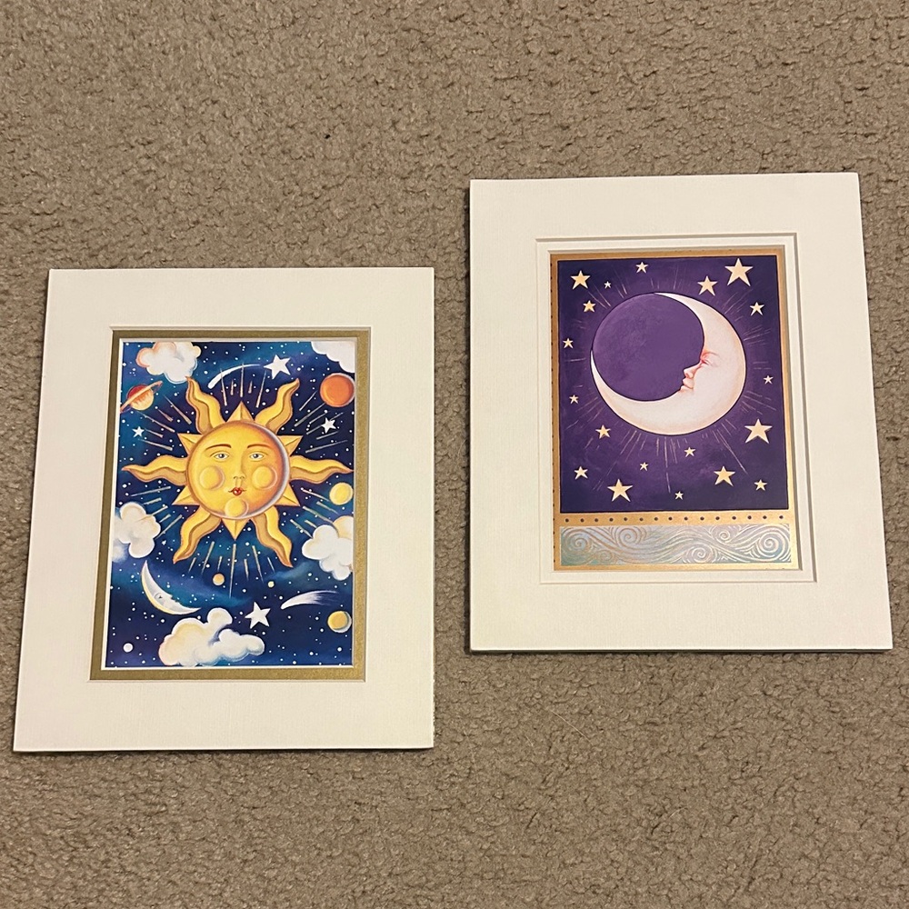 Sun and Moon Art Prints